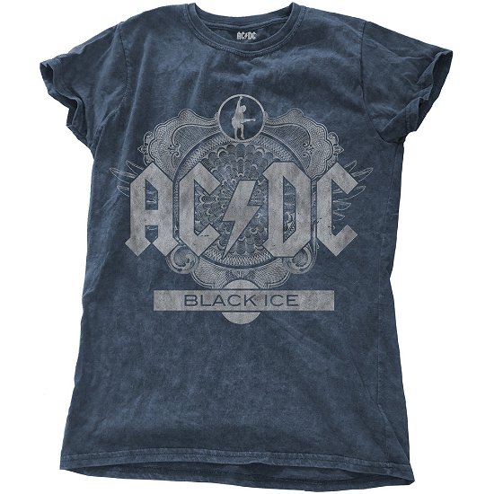 Cover for AC/DC · Black Ice (T-shirt) [size S] [Ladies edition] (2017)