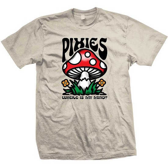 Pixies Unisex T-Shirt: Mindshroom - Pixies - Fanituote -  - 5056187766913 - 