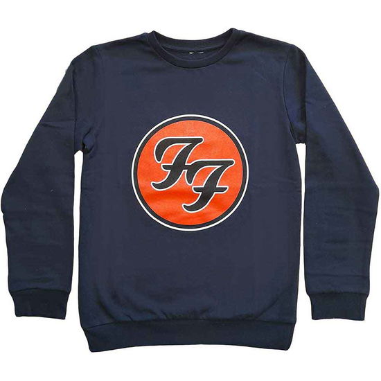 Foo Fighters Kids Sweatshirt: FF Logo  (7-8 Years) - Foo Fighters - Merchandise -  - 5056561027913 - 