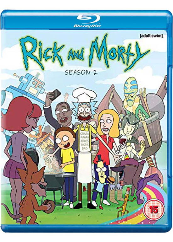 Cover for Rick And Morty · Rick And Morty Season 2 (Blu-ray) (2018)