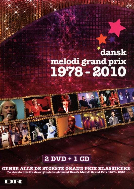 Dansk Melodi Grand Prix 1978-2010 - Diverse Artister - Movies -  - 5700772201913 - May 14, 2010