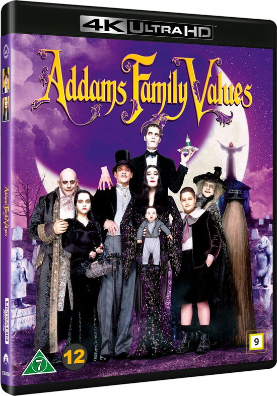 Cover for Addams Family · Addams Family Values (4K UHD Blu-ray) (2024)