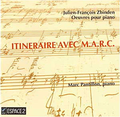 Itineraire With M.A.R.C. - Marc Pantillon - Musikk - CASCAVELLE - 7619930305913 -