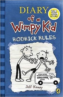 Cover for Jeff Kinney · Diary of a Wimpy Kid: Rodrick Rules (Book 2) - Diary of a Wimpy Kid (Paperback Bog) (2009)