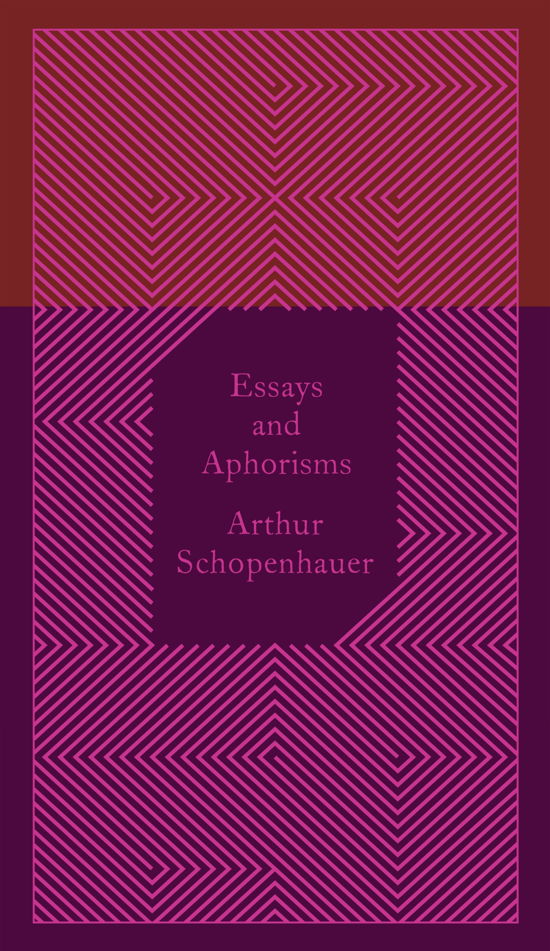 Essays and Aphorisms - Penguin Pocket Hardbacks - Arthur Schopenhauer - Livros - Penguin Books Ltd - 9780141395913 - 6 de novembro de 2014