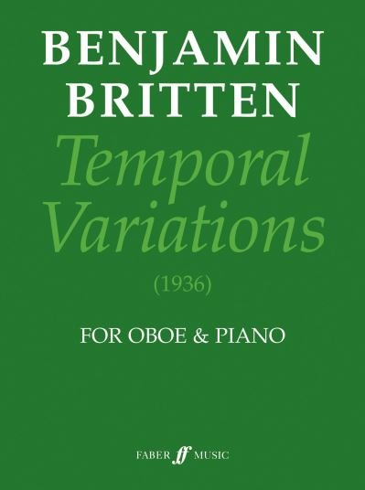 Temporal Variations - Benjamin Britten - Bøger - Faber & Faber - 9780571505913 - 1. december 1998