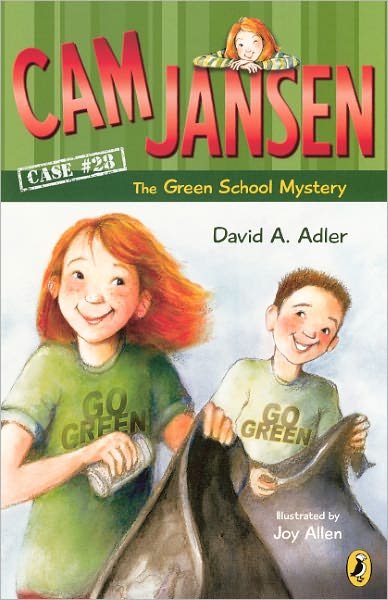 Cover for David A. Adler · Cam Jansen and the Green School Mystery (Hardcover bog) [Turtleback School &amp; Library Binding edition] (2009)