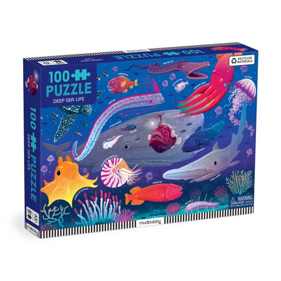 Cover for Mudpuppy · Deep Sea 100 Piece Puzzle (SPIL) (2025)