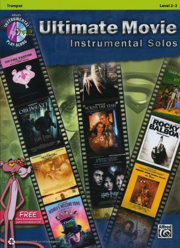 Cover for Alfred Publishing Staff · Ultimate Movie Instrumental Solos: Trumpet (Book &amp; Cd) (Alfred's Instrumental Play-along) (Paperback Book) [Pap / Com edition] (2012)