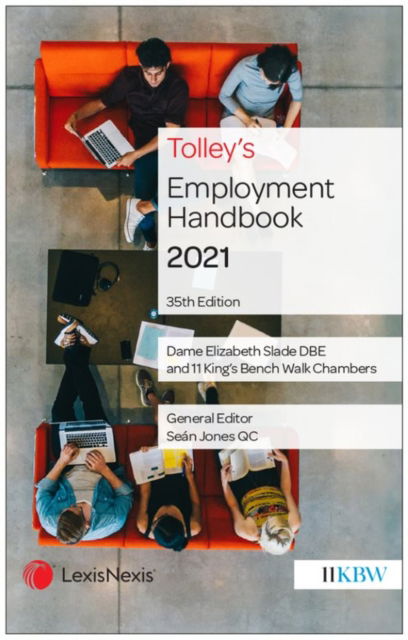 Cover for Justice Slade · Tolley's Employment Handbook (Paperback Book) (2021)