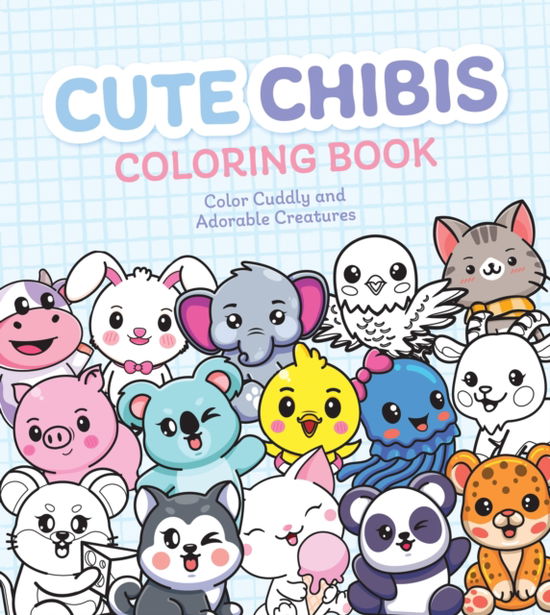 Cover for Editors of Chartwell Books · Cute Chibis Coloring Book - Chartwell Coloring Books (Pocketbok) (2023)