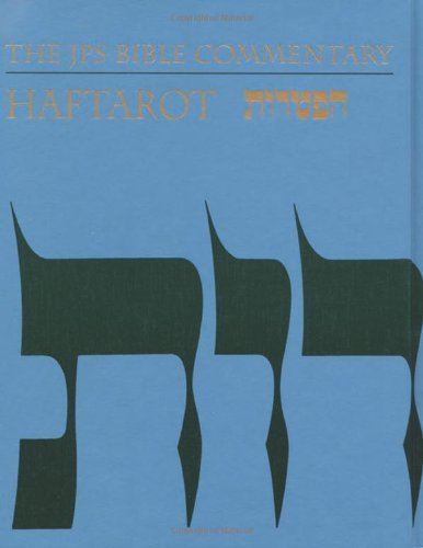 Cover for Michael Fishbane · The JPS Bible Commentary: Haftarot - JPS Bible Commentary (Hardcover Book) [English And Hebrew, Bilingual edition] (2002)
