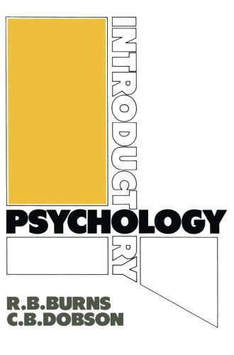 Cover for R.B. Burns · Introductory Psychology (Paperback Book) [Softcover reprint of the original 1st ed. 1984 edition] (1984)