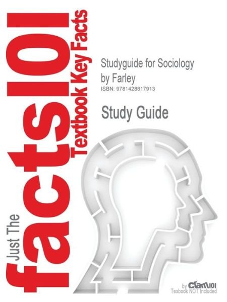 Cover for 5th Edition Farley · Studyguide for Sociology by Farley, Isbn 9780130993458 (Paperback Bog) (2007)