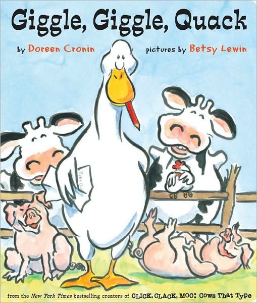 Giggle, Giggle, Quack (Classic Board Books) - Doreen Cronin - Books - Little Simon - 9781442408913 - February 8, 2011