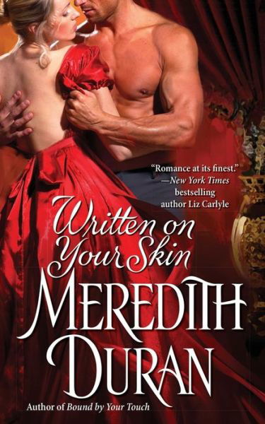 Cover for Meredith Duran · Written on Your Skin (Pocketbok) [Reissue edition] (2014)