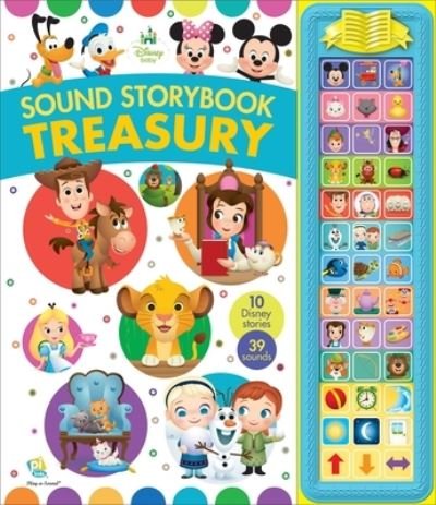 Cover for Erin Rose Wage · Disney Baby: Sound Storybook Treasury (Gebundenes Buch) [Large type / large print edition] (2018)
