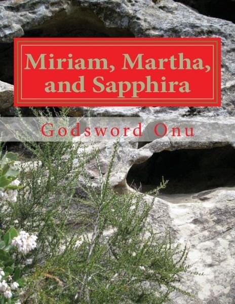 Cover for Apst Godsword Godswill Onu · Miriam, Martha, and Sapphira: Learning from Miriam, Martha, and Sapphira (Paperback Bog) (2015)