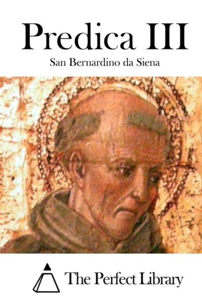 Cover for San Bernardino Da Siena · Predica III (Pocketbok) (2015)