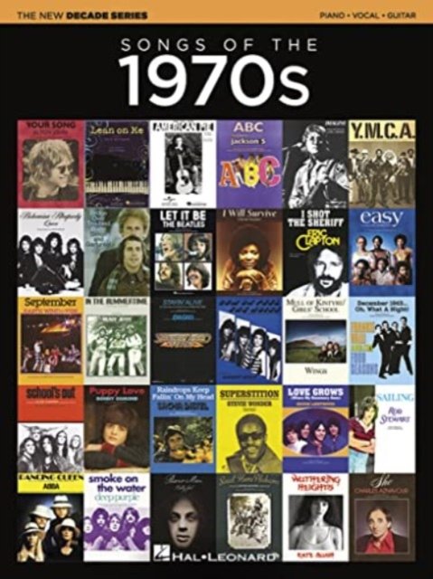 Cover for Hal Leonard · The New Decade Series: Songs of the 1970s (Bog) (2024)