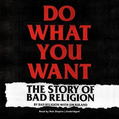 Do What You Want - Bad Religion - Music - Hachette Books - 9781549105913 - August 18, 2020