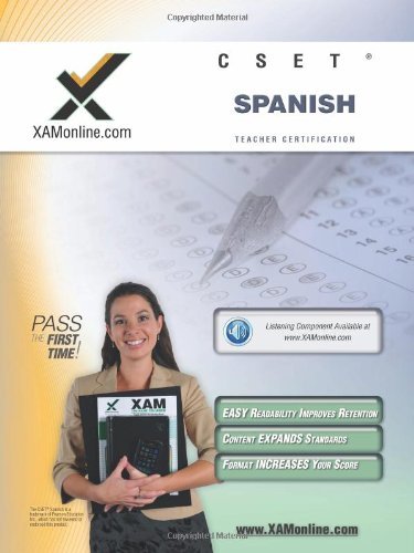 Cover for Sharon a Wynne · Cset Spanish Teacher Certification Test Prep Study Guide (Paperback Book) [Third Edition, New edition] (2011)