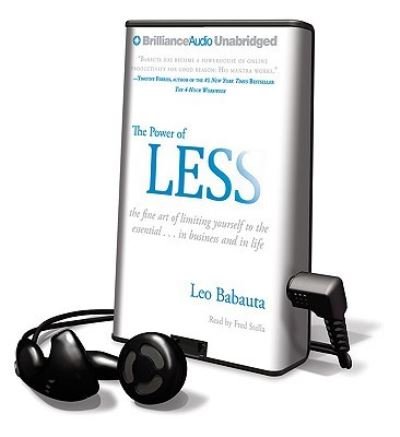 The Power of Less - Leo Babauta - Other - Findaway World - 9781608477913 - June 1, 2009