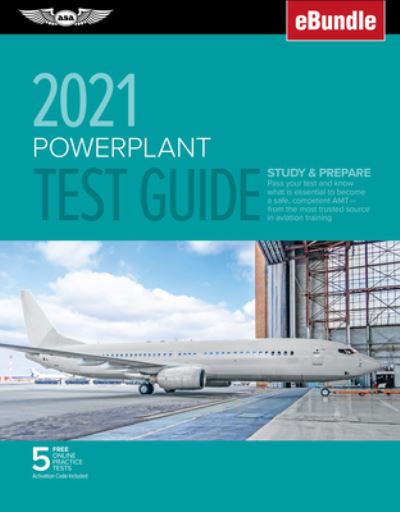 Cover for Asa Test Prep Board · Powerplant Test Guide 2021 (Paperback Book) (2020)