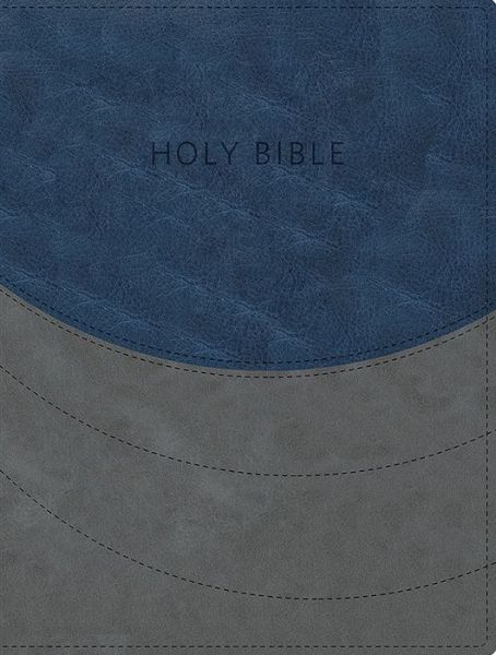 Cover for Hendrickson Bibles · KJV Ministry Essentials Bible (Leather Book) [Blue/Gray Imitation] (2015)