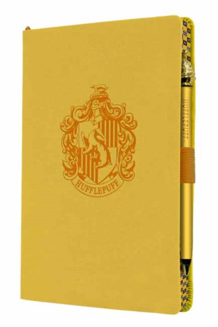 Harry Potter: Hufflepuff Classic Softcover Journal with Pen - IE Gift / Stationery - Insight Editions - Książki - Insight Editions - 9781647227913 - 4 października 2022