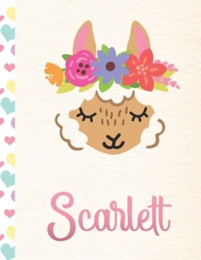 Cover for Llama Handwriting · Scarlett (Paperback Bog) (2019)