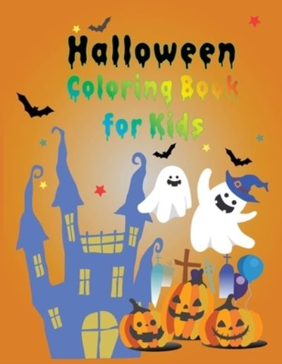 Cover for True Colors · Halloween Coloring Book For Kids (Paperback Book) (2019)