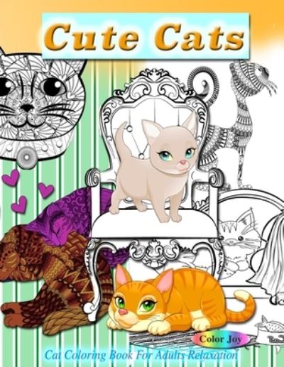 Cover for Color Joy · Cute cats (Paperback Book) (2019)