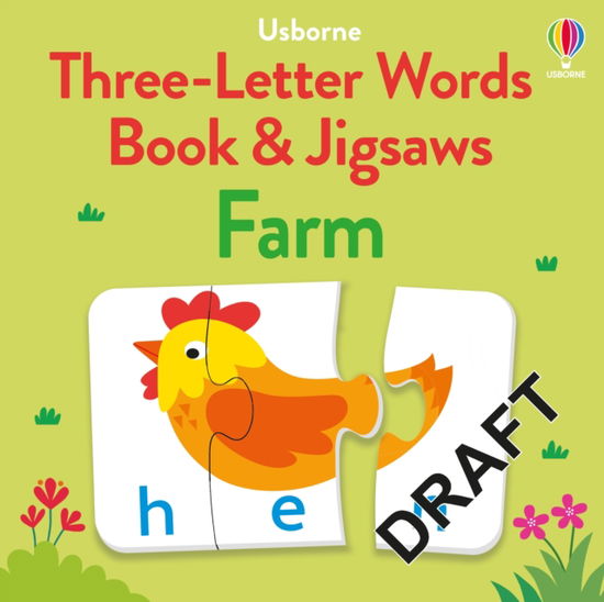 Cover for Kate Nolan · First Words Jigsaw Book: Farm (Board book) (2026)