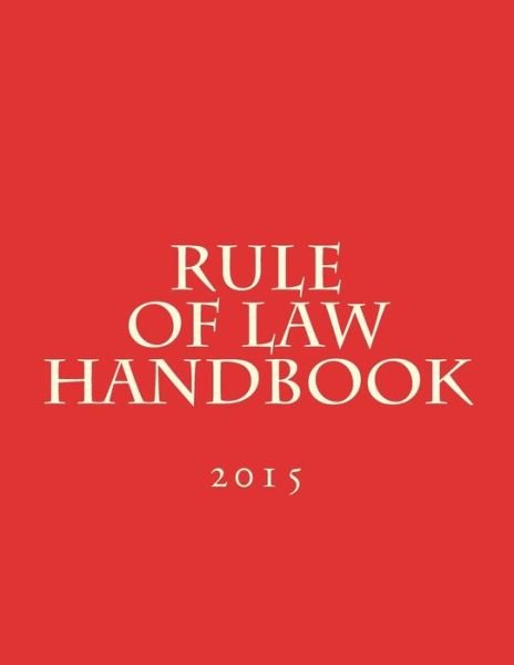 Cover for Department of Defense · 2015 Rule of Law Handbook (Paperback Book) (2017)