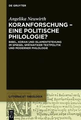 Cover for Neuwirth · Koranforschung - eine politisc (Book) [German edition] (2014)