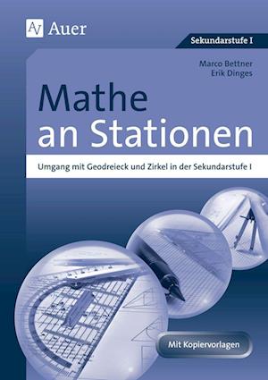 Cover for Marco Bettner · Mathe an Stationen, Umgang mit Geodreieck &amp; Zirkel (Pamphlet) (2010)