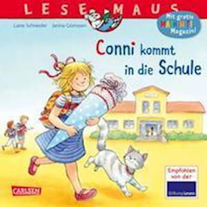 LESEMAUS 101: Conni kommt in die Schule - Liane Schneider - Livros - Carlsen Verlag GmbH - 9783551083913 - 28 de abril de 2022