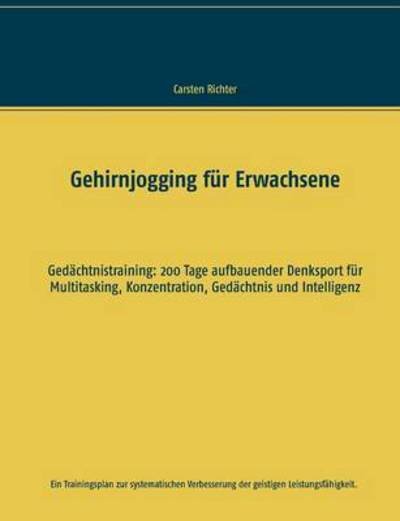 Cover for Richter · Gehirnjogging für Erwachsene (Bog) (2019)