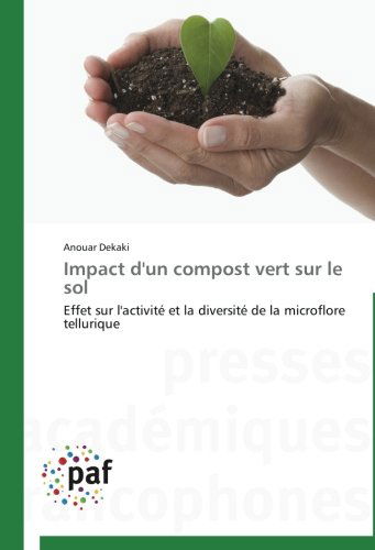 Cover for Anouar Dekaki · Impact D'un Compost Vert Sur Le Sol: Effet Sur L'activité et La Diversité De La Microflore Tellurique (Paperback Book) [French edition] (2018)