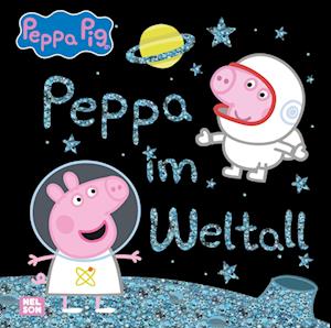 Cover for Peppa Wutz Bilderbuch: Peppa im Weltall (Book) (2024)