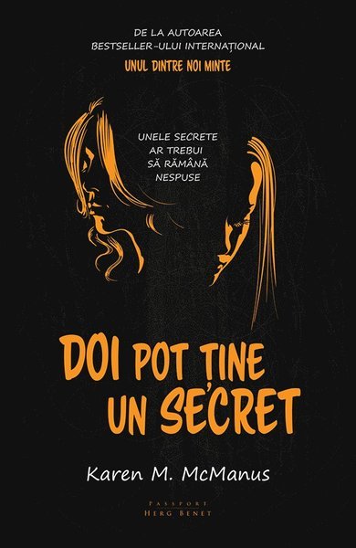 Cover for Karen M. McManus · Doi pot tine un secret (Bok) (2019)