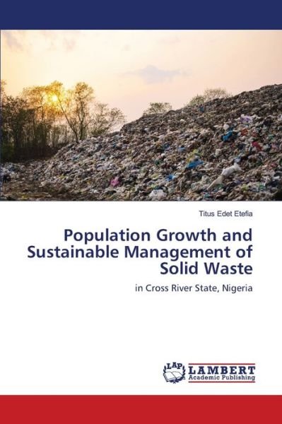 Cover for Etefia · Population Growth and Sustainabl (Bok) (2020)