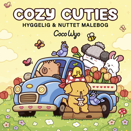 Cover for Coco Wyo · Cozy Coloring: Malebog: Cozy Cuties - Cozy Coloring (Paperback Book) [1st edition] (2025)