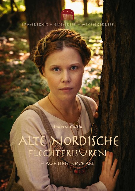 Cover for Annette Collin · Vikingeflet: Alte nordische flechtfrisuren (Hæftet bog) [1. udgave] (2024)