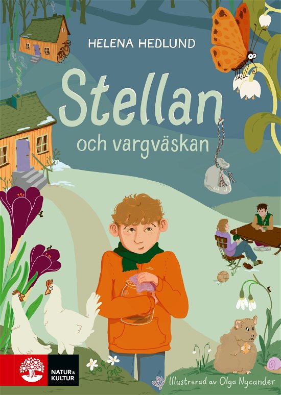 Cover for Helena Hedlund · Stellan Pålsson och vargväskan (Inbunden Bok) (2024)