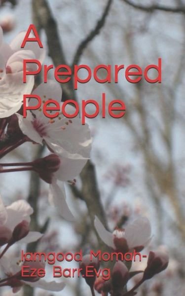 Cover for Aiit Iamgood  Chinenye Momah-Eze Evg · A Prepared People Iamgood chinenye (Paperback Book) (2020)
