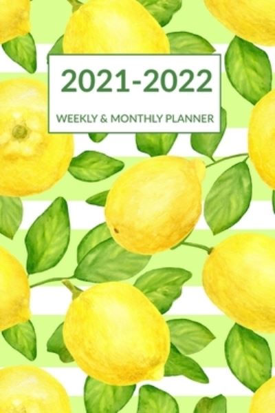 Cover for Orangeblueberry Press · 2021 2022 Weekly &amp; Monthly Planner (Paperback Book) (2021)