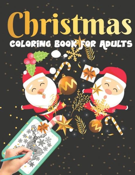 Cover for Anamul Coloring · Christmas Coloring Book for Adults (Paperback Book) (2020)