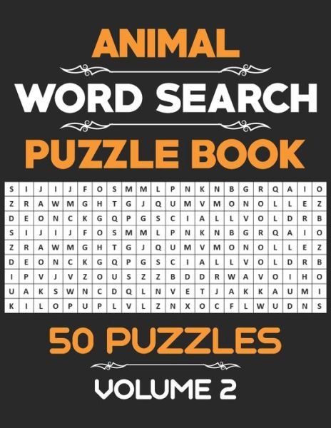 Animal Word Search Puzzle Book - Rhart Aws Press - Boeken - Independently Published - 9798557427913 - 2 november 2020
